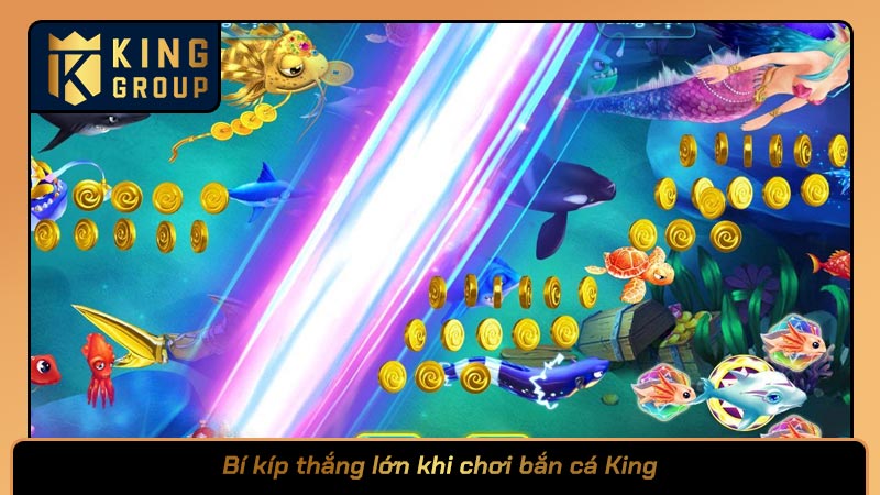 Bí kíp thắng lớn khi chơi bắn cá King